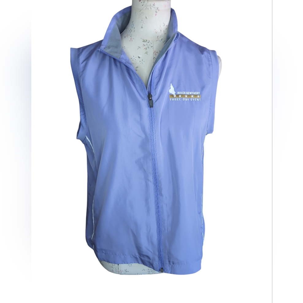 Rolex Kentucky Three Day Equestrian Event Softshell Vest Womens Large Nwt